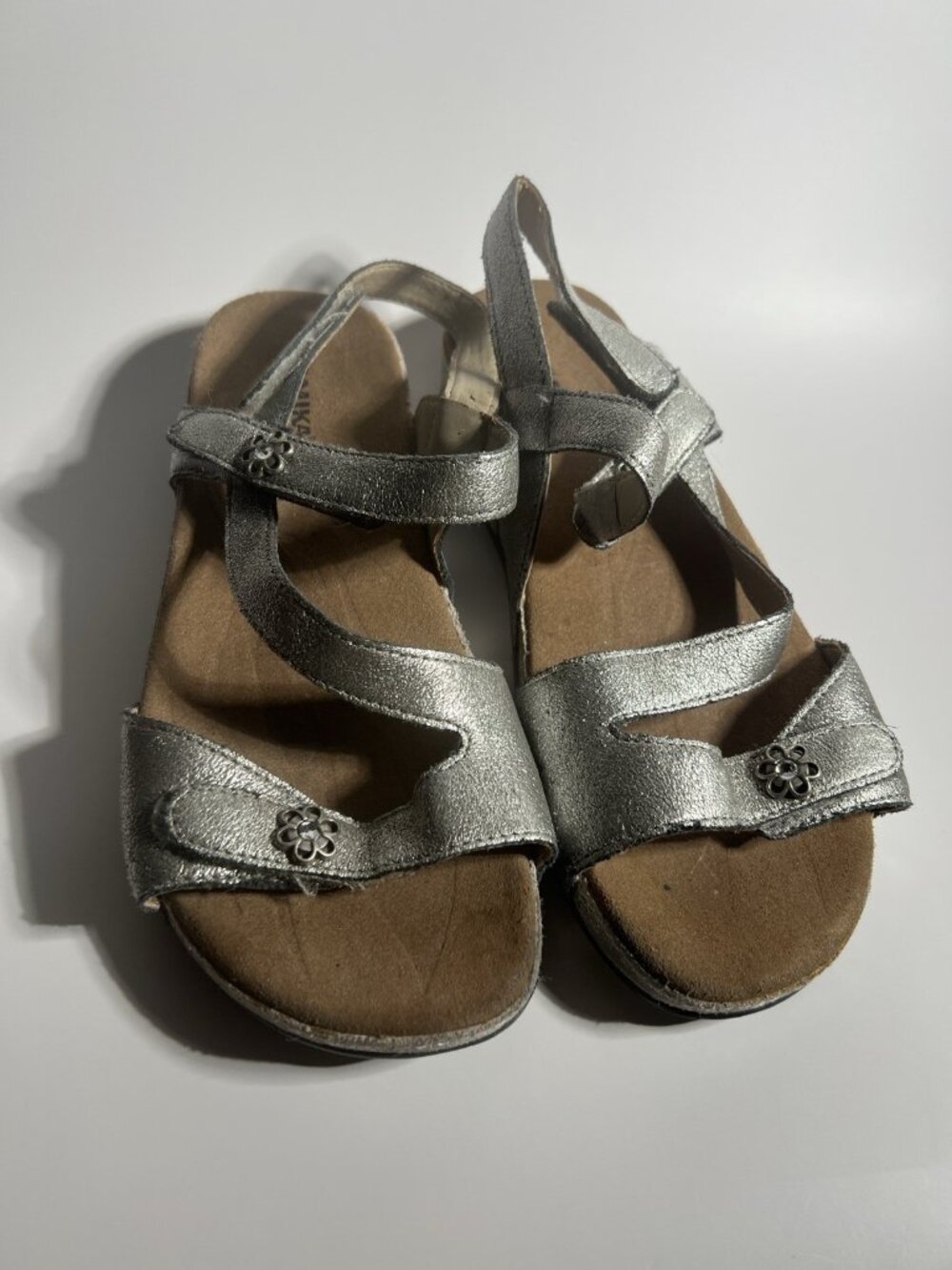 Romika Metallic Leather Comfort Sandals Women’s EU 38 US 7.5 - Picture 2 of 11